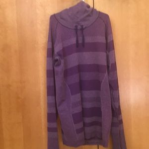 Moving comfort light sweatshirt with hood